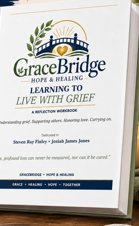 Cover of Learning to Live With Grief: A Reflection Workbook